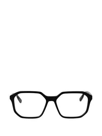 Karl Lagerfeld Geometric-frame Glasses In Black