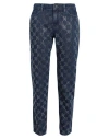 Karl Lagerfeld Rhinestone Slim-fit Jeans In Blue