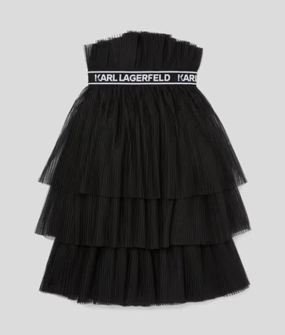 Karl Lagerfeld Girls Ceremonie Tutu Skirt In Black