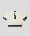 Karl Lagerfeld Girls Faux-tie T-shirt