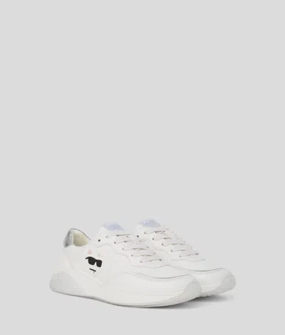 Karl Lagerfeld Girls Ikon Sneakers In White