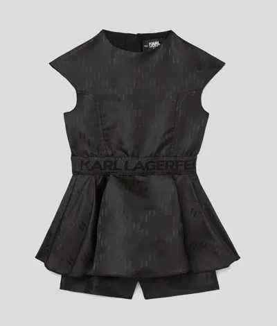 Karl Lagerfeld Girls Jacquard Dress