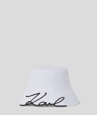 Karl Lagerfeld Girls Karl Signature Bucket Hat