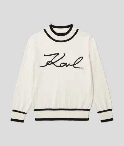 Karl Lagerfeld Girls Karl Signature Sweater