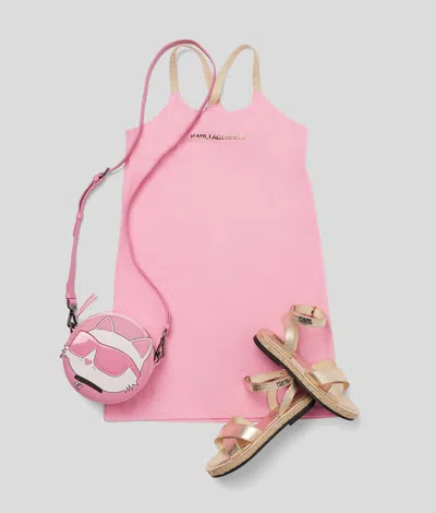 Karl Lagerfeld Girls' Kl Logo Dress