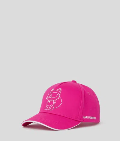 Karl Lagerfeld Girls Outline Ikon Choupette Cap
