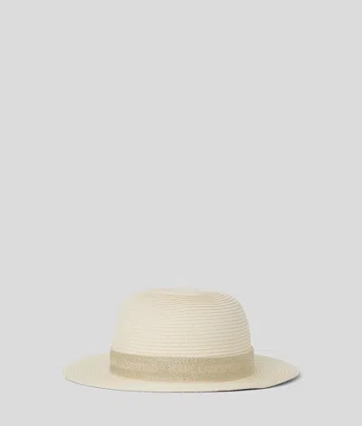 Karl Lagerfeld Girls Straw Hat
