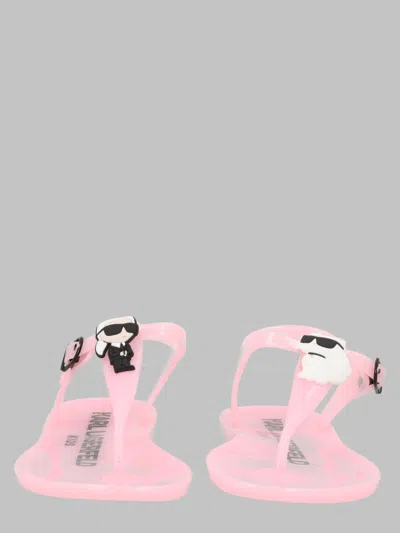 Karl Lagerfeld Girls' Stylish Sandals - Mini Comfort For Summer 2026 In Pink