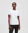 KARL LAGERFELD GLITTER KARL LOGO T-SHIRT