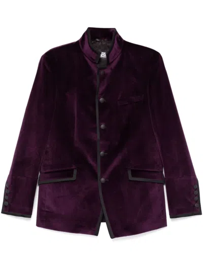 Karl Lagerfeld Glory Jacket In Purple