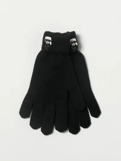 Karl Lagerfeld Gloves Woman  In Brown