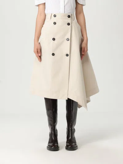 KARL LAGERFELD SKIRT KARL LAGERFELD WOMAN COLOR GREY,G91117020