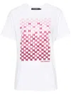 Karl Lagerfeld Gradient-print T-shirt In White