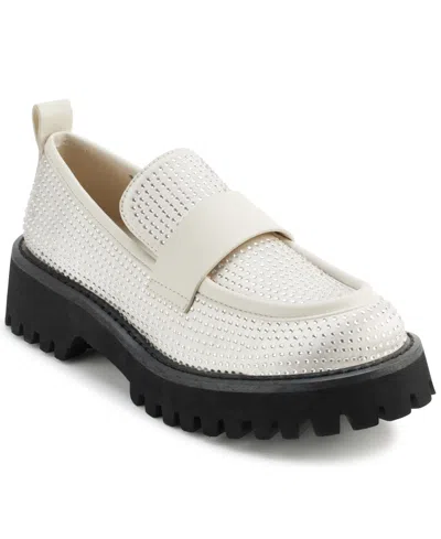 KARL LAGERFELD WOMEN'S GRADY ALMOND TOE LOAFERS
