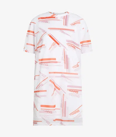 Karl Lagerfeld Graphic Print Mesh Dress