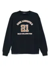 Karl Lagerfeld Graphic-print Sweater In Black