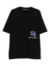 Karl Lagerfeld Graphic-print T-shirt In Black