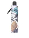 Karl Lagerfeld Graphic-print Umbrella In Multi