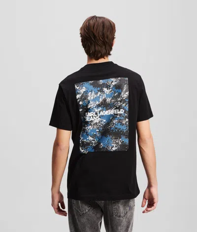 Karl Lagerfeld Graphic T-shirt In Black