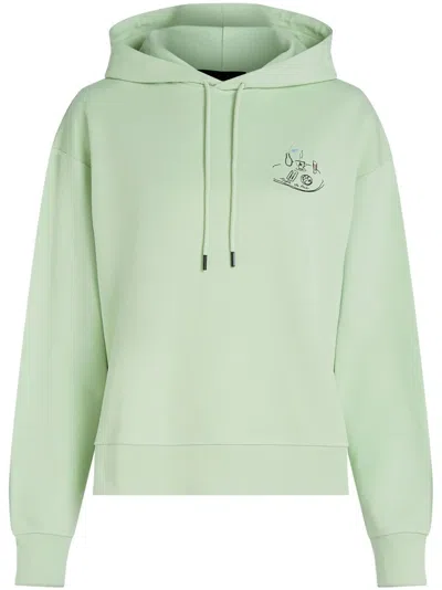 Karl Lagerfeld Green Hoodie Gum Drawing Table