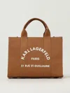 Karl Lagerfeld Handbag  Woman Color Coffee In Brown