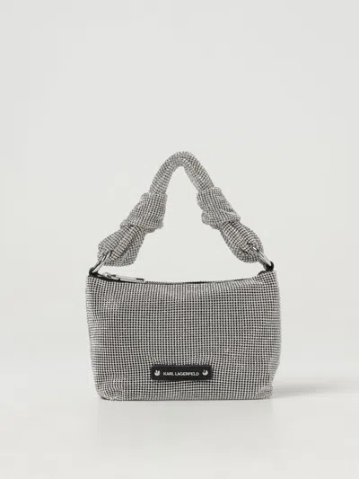 Karl Lagerfeld Handbag  Woman Colour Silver