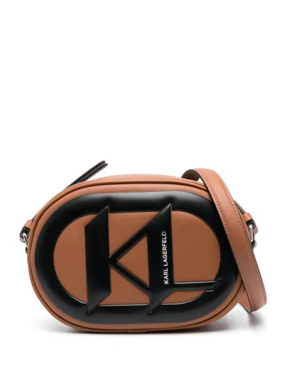 Karl Lagerfeld Handbags In Brown