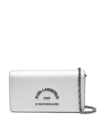 Karl Lagerfeld Handbags In Metallics