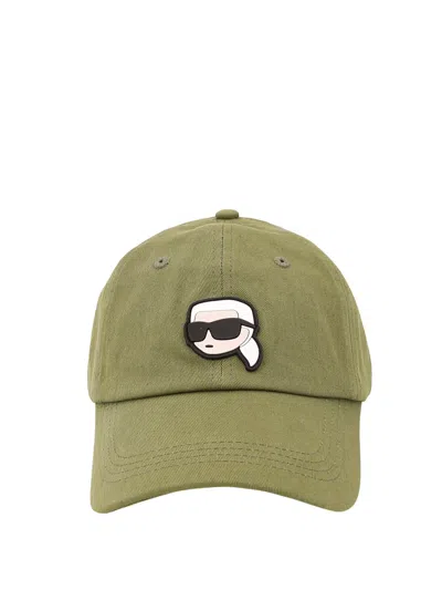 Karl Lagerfeld Hat In Green