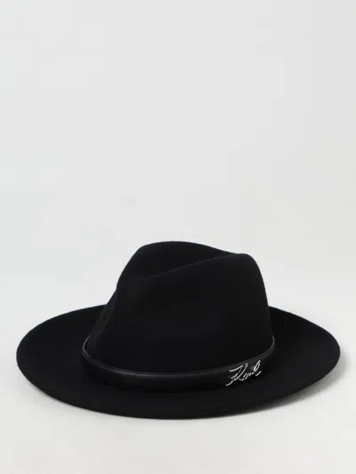 Karl Lagerfeld Hat Woman  In Black