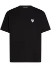 Karl Lagerfeld Heart-motif T-shirt In Black