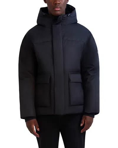 Karl Lagerfeld Heavy Weight Puffer Jacket In Black