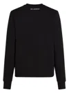 Karl Lagerfeld Hem Signature Sweatshirt In Black