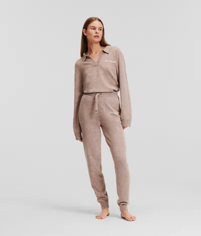 Karl Lagerfeld Hotel Karl Cashmere Joggers
