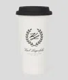 Karl Lagerfeld Hotel Karl Grosser Reisebecher In White
