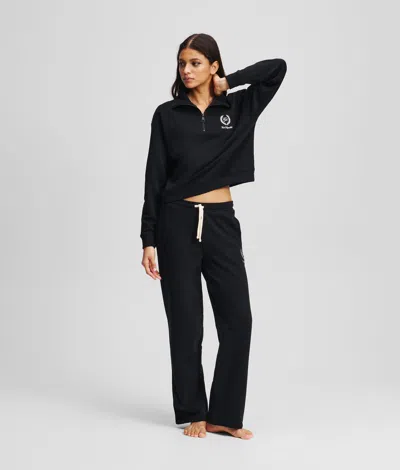 Karl Lagerfeld Hotel Karl Loungewear Sweatpants In Black