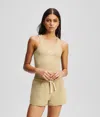 Karl Lagerfeld Hotel Karl Loungewear Sweatshorts In Brown
