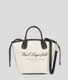 Karl Lagerfeld Hotel Karl Small Canvas Tote Bag