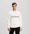 Karl Lagerfeld Hotel Karl Sweater In White