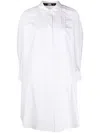 Karl Lagerfeld Hun's Pick Circle Tunic Shirt In White