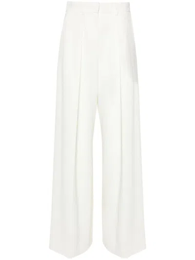 Karl Lagerfeld Hun's Pick Tailored Trousers In White