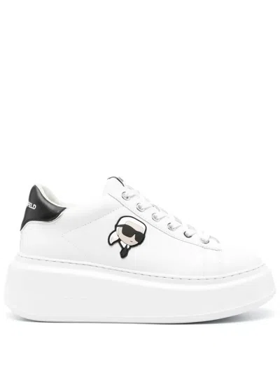 Karl Lagerfeld Ikokic Nft Kapri Sneakers In White