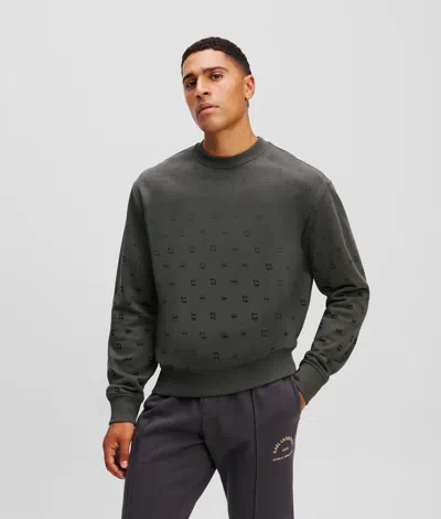 Karl Lagerfeld Ikon All-over-print Sweatshirt