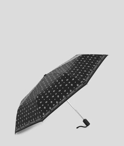 Karl Lagerfeld Ikon All-over Print Umbrella
