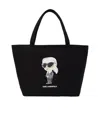 Karl Lagerfeld Ikon Shopper In Black