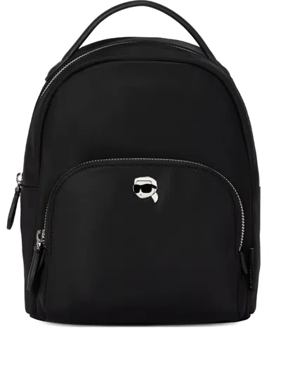Karl Lagerfeld Ikon Backpack In Black