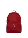 Karl Lagerfeld Ikon Backpack In Red