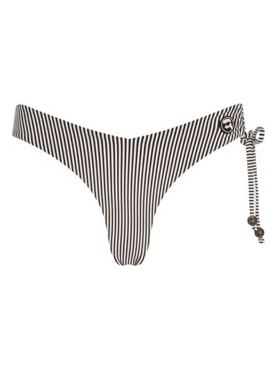 Karl Lagerfeld Ikon Bikini Bottom In Black
