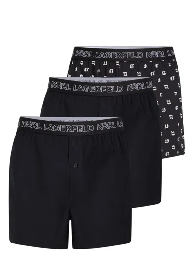 KARL LAGERFELD IKON BOXER SHORTS (PACK OF THREE)