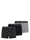Karl Lagerfeld Ikon Briefs (pack Of Three) In Black